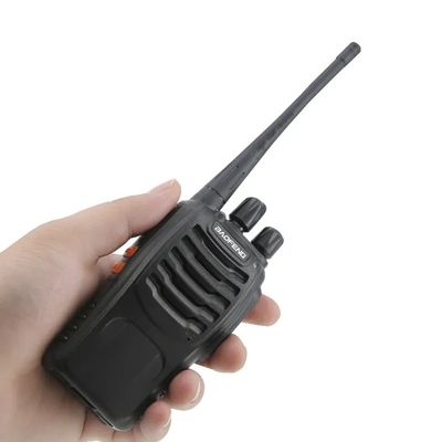 Portable DC 3.7V 2 Way Walkie Talkie , Practical UHF Hand Held Radio Bf-888S