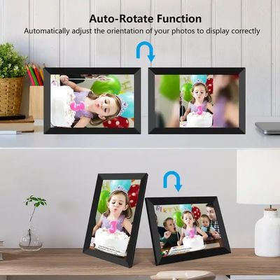 Acrylic 250cd/m2 Smart Picture Frame , Durable Digital Photo Frame For Advertising