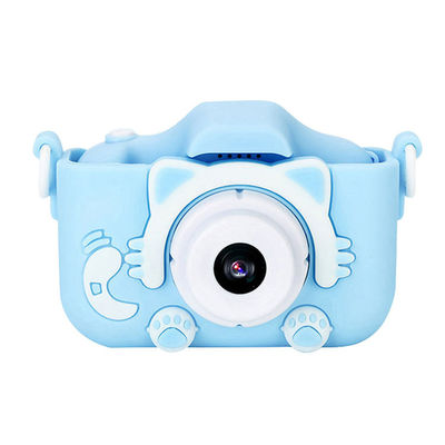 CMOS Video Kids Digital Cameras Cute Cartoon With 2 Inch HD IPS