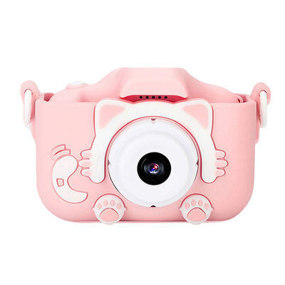 CMOS Video Kids Digital Cameras Cute Cartoon With 2 Inch HD IPS