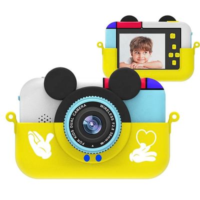 40MP Selfie Kids Digital Cameras With Games 1080P 600mah Battery