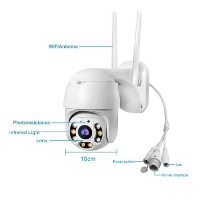 Waterproof 360 View Security Camera Dustproof Multipurpose With Auto Tracking