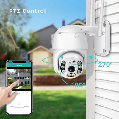 Waterproof 360 View Security Camera Dustproof Multipurpose With Auto Tracking