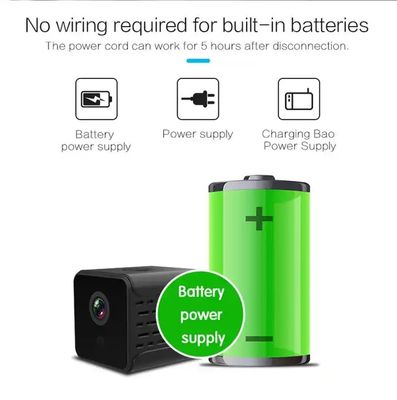 Wide Angle Mini WiFi Security Camera Multipurpose HD 1080P Smart Tracking