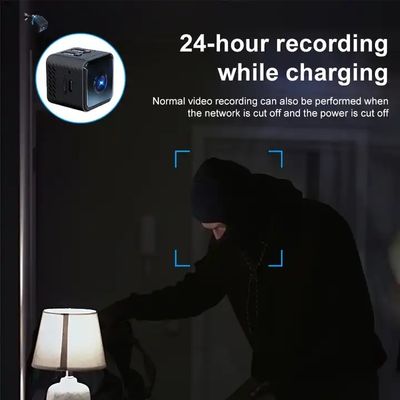 RoHS CMOS Mini Spy Camera Wireless , Moistureproof Mini Cube Spy Camera