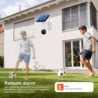 TF Card 4G Camera Solar Powered , Wireless Outdoor Security Cameras With Solar Panels