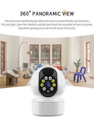 Night Version Wireless PTZ Camera , NVR 360 Degree CCTV Camera Outdoor
