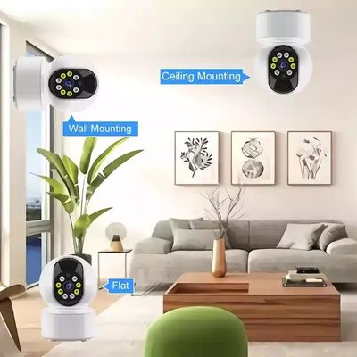 Night Version Wireless PTZ Camera , NVR 360 Degree CCTV Camera Outdoor