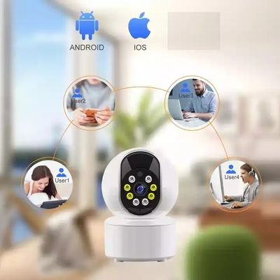 Night Version Wireless PTZ Camera , NVR 360 Degree CCTV Camera Outdoor
