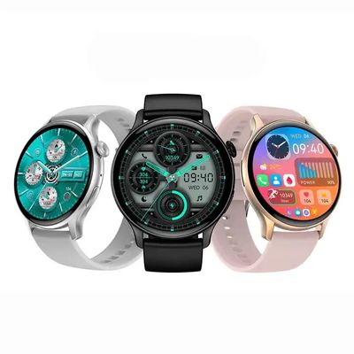 1.43 Inch HD AMOLED Display Smartwatch , HK85 260mAh Smart Watch BT Calling