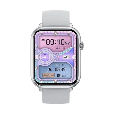 Durable NFC Heart Rate Smart Watch AMOLED BT Call HK27 Zinc Alloy