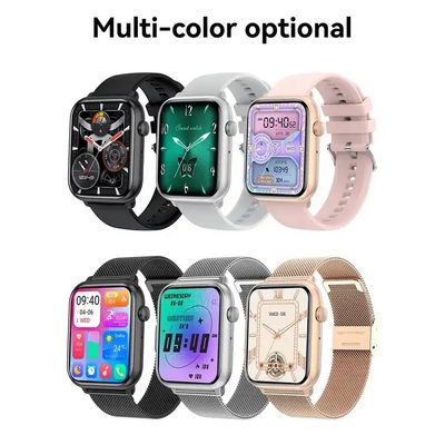 Durable NFC Heart Rate Smart Watch AMOLED BT Call HK27 Zinc Alloy