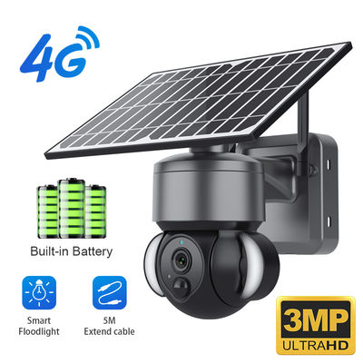 Outdoor TF card Solar Security Camera 4G IP66 Waterproof Durable