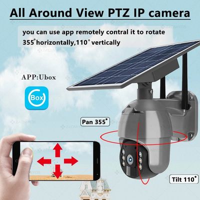 Slot 360 8W Solar Security Camera 4G PTZ Outdoor Waterproof IP66