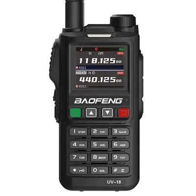 Stable 7.2V Long Range Walkie Talkie VHF UHF UV-18 Multipurpose