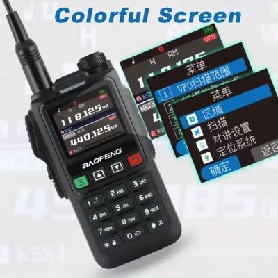 Stable 7.2V Long Range Walkie Talkie VHF UHF UV-18 Multipurpose