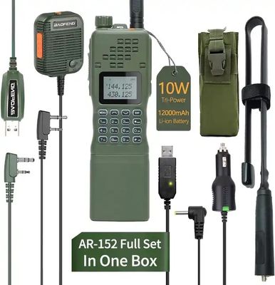Two Way 10W Radio Walkie Talkie Baofeng AR-152 Waterproof Durable