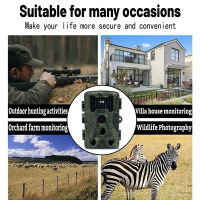 1080P 720P VGA WiFi Hunting Camera , 16MP Wireless Outdoor Nature Camera