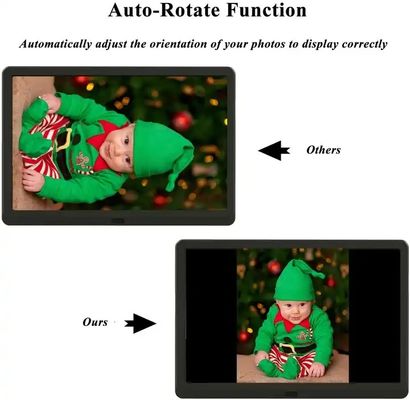 RoHS 10.1" Smart WiFi Photo Frame , 1280x800 Digital Smart Picture Frame