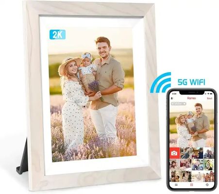 RoHS 10.1" Smart WiFi Photo Frame , 1280x800 Digital Smart Picture Frame