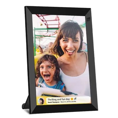Multifunctional Smart Digital Photo Frame Lightweight Remote Control 10.1"