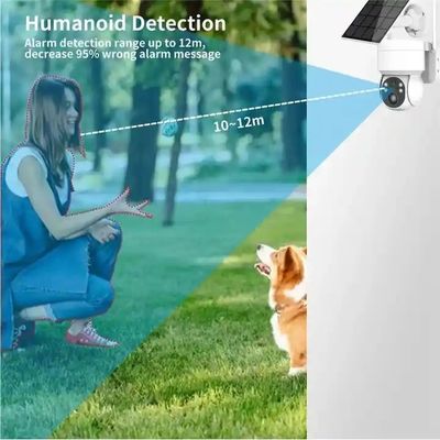 Battery Power Solar 4G Security Camera Wireless WiFi Network