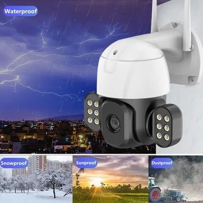 8MP ABS 4K Outdoor Security Camera Wireless Full UHD With CMOS Sensor