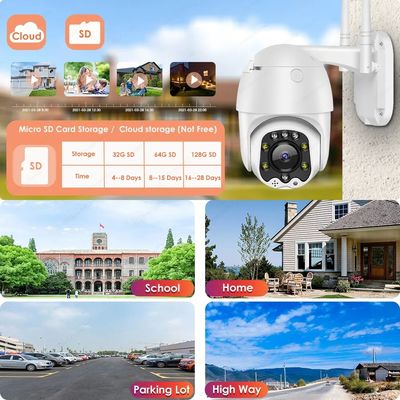 ODM CMOS Wireless Indoor Security Camera , Remote Optical Zoom Security Camera