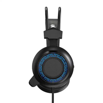 Neutral Headphones 7.1 Listening to Sound Discrimination Cool Lighting Effect Noise Cancelling Headphones with Wheat Chi