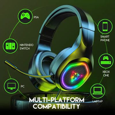 G1 Wired Noise Cancelling Headphones With MIC Luminous Game Earphone