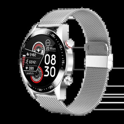 E12 Smart Watch IP 67 Waterproof 1.28 Inch HD Color Screen Heart Rate Monitoring Smart Watch