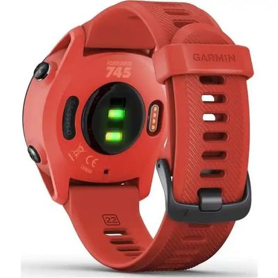 G.Armin Forerunner 745 GPS Running Watch (Magma Red, 010-02445-12, EU)