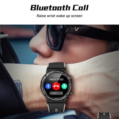 M6 GPS Sports Smart Watch 1.3 inch Big Round Screen BT Call Fashion Smartwatch