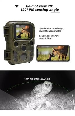 Trail Camera 4K Outdoor Night Vision Wildlife Monitoring Camera HC-802A
