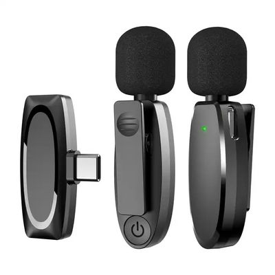 Mini Microphone No App Needed Lavalier Wireless Microphone For Iphone