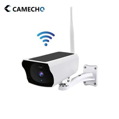 Night Vision 1.3W Solar 4G CCTV Camera , CMOS 4G Solar Powered Security Camera