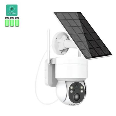 4G WiFi Practical Solar Panel Security Camera PTZ Outdoor Indoor
