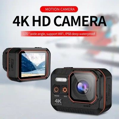 ODM 1080P Waterproof Sports Action Camera , Multifunctional Sport HD Camera