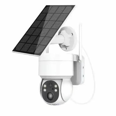 CMOS Durable Solar Powered 4G Camera , 4MP Home Security Camera With Solar Panel