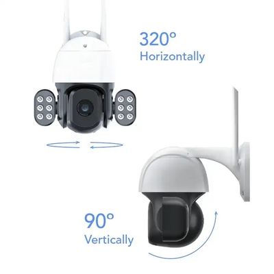 2K WiFi CCTV Home Indoor Security Camera IP65 Waterproof Full Color