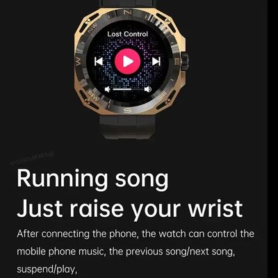 E25 Calling Sport Metal Sport Smart Watches NFC For Men Women Waterproof Music SmartWatch