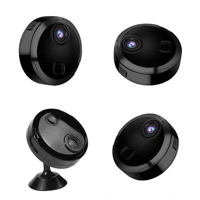 1080P HD Indoor Mini WiFi Security Camera Portable Body Worn TF Card