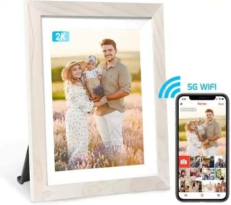 ​ RoHS 10.1" Smart WiFi Photo Frame , 1280x800 Digital Smart Picture Frame