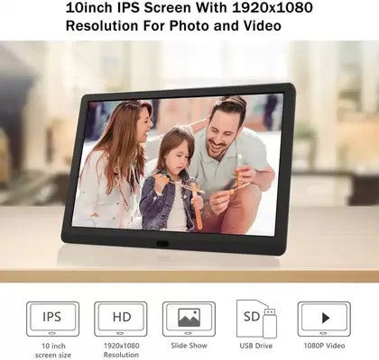 ​ RoHS 10.1" Smart WiFi Photo Frame , 1280x800 Digital Smart Picture Frame