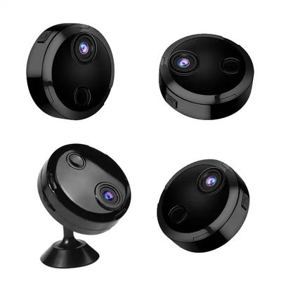 1080P HD Indoor Mini WiFi Security Camera Portable Body Worn TF Card