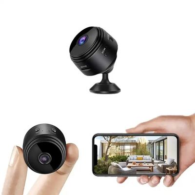 ABS Infrared Small Wireless Security Cameras , CCTV P2P Tiny Spy Camera Wireless