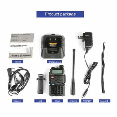 Dual Band Radio Walkie Talkie UV-5R 8W 10W Handheld 128 Channels