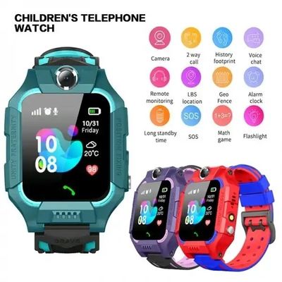 IP67 Child Phone BT Call Smart Watch Multipurpose ABS Silicone Material