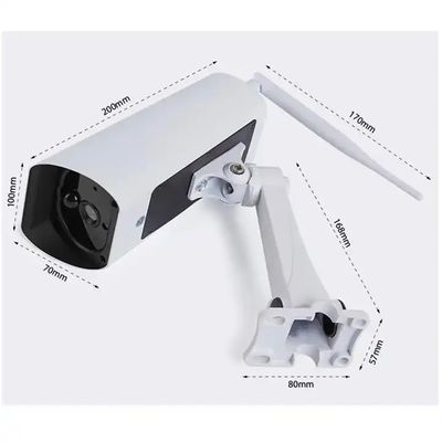 Outdoor 1080P Solar Security Camera 4G Practical Two Way Audio