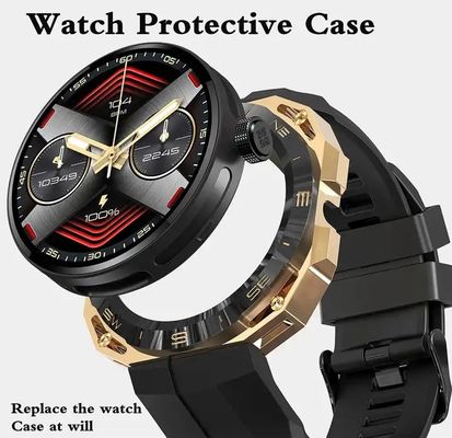 1.43 Inch HD BT Calling E25 Smart Watch Metal Waterproof Music Sport